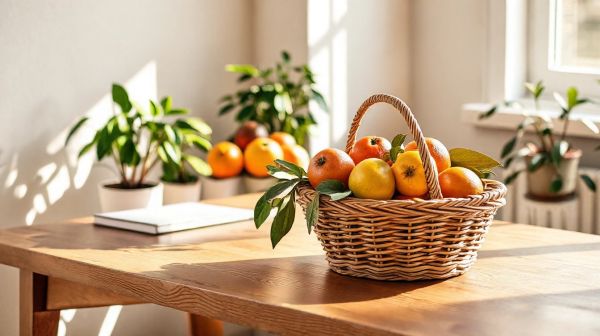 10 raisons d'ajouter un panier de fruits au bureau