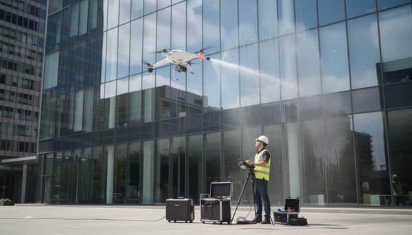 Le nettoyage de bâtiments par drone : la révolution technologique au service de la propreté